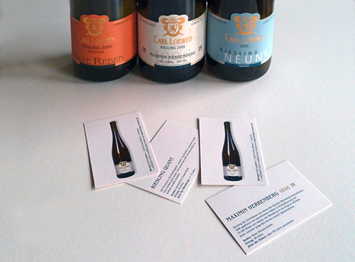 Weingut Carl Loewen Weingut Carl Loewen Wein-Kärtchen