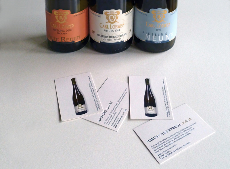 Weingut Carl Loewen Weingut Carl Loewen Wein-Kärtchen